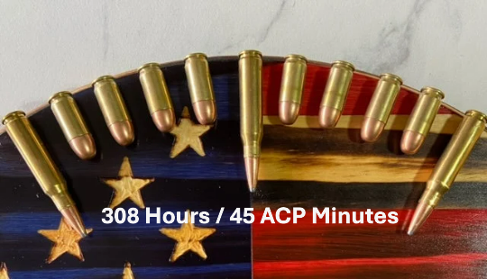 18 inch - Texas Flag Bullet Clock // Rustic Clock // Vintage Flag Clock // Lone Star State // State Flag