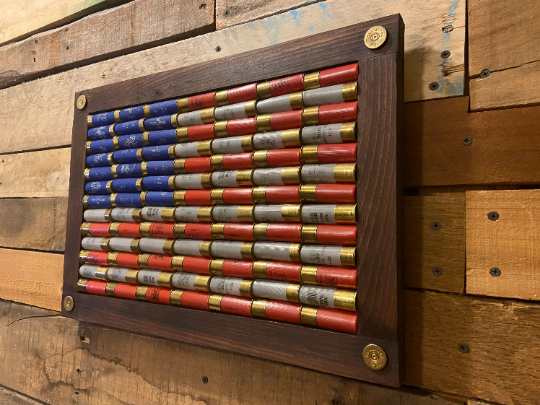 Shotgun Shell American Flag – Bigfoot's Woodworks LLC