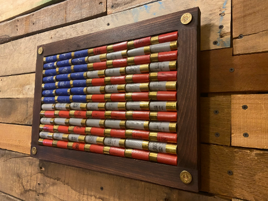 Shotgun Shell American Flag // Sporting Clay American Flag