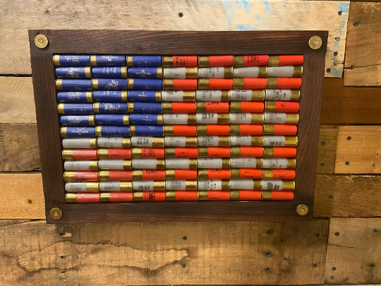 Shotgun Shell American Flag // Sporting Clay American Flag